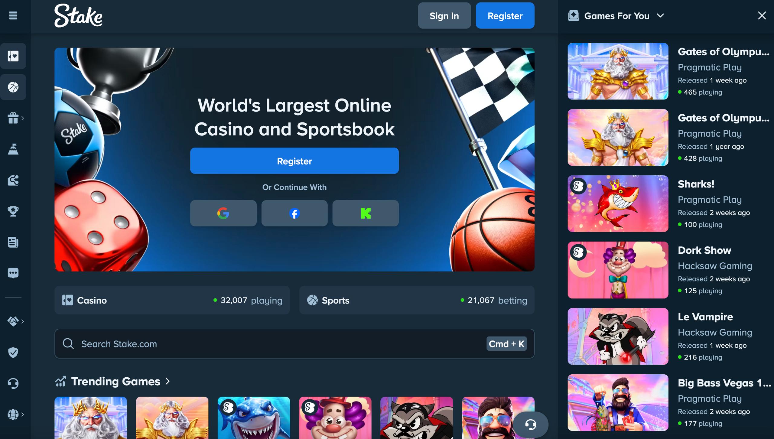 stake usdt casino