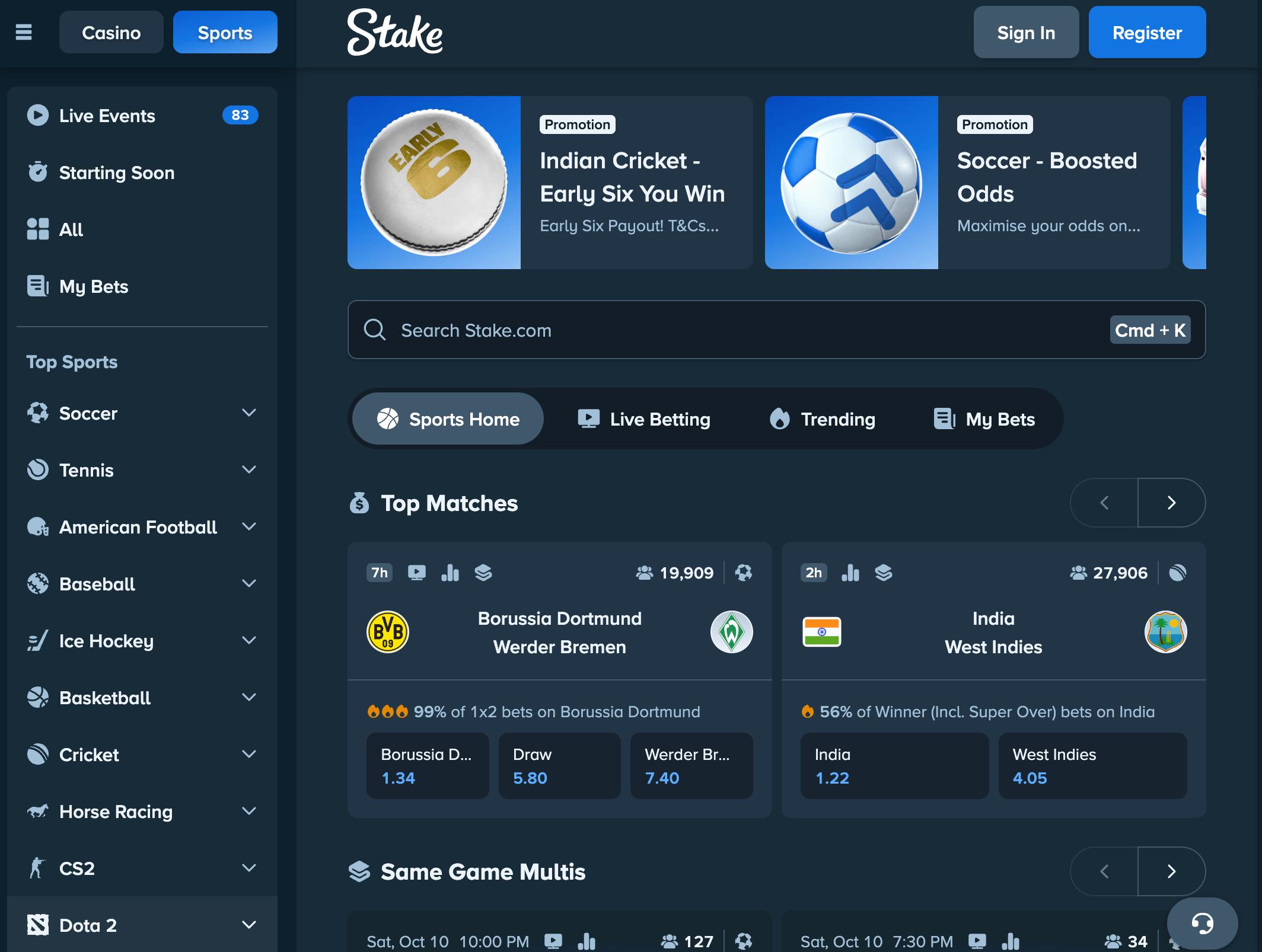 stake sportsbook canada