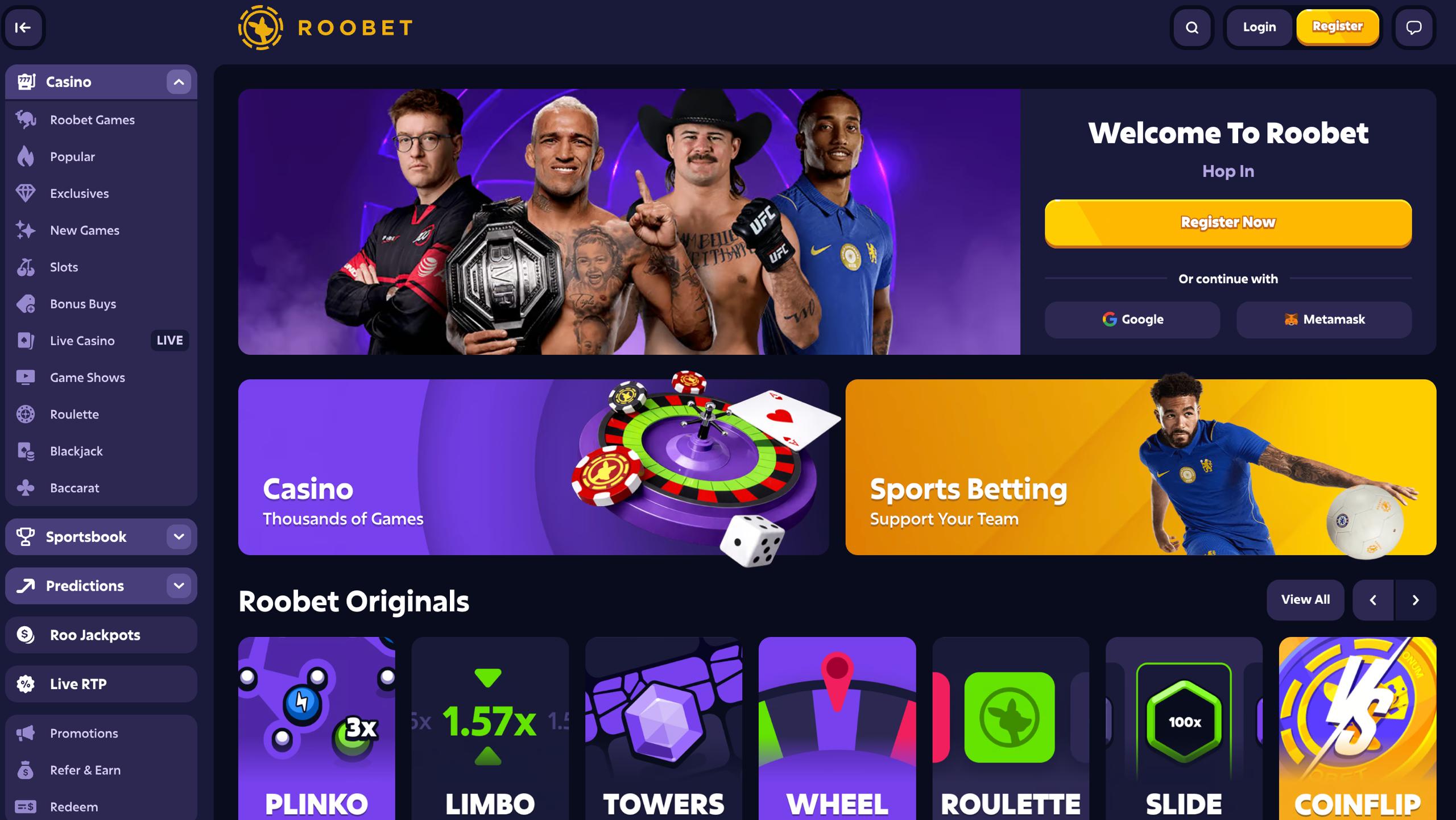 roobet usdt casino