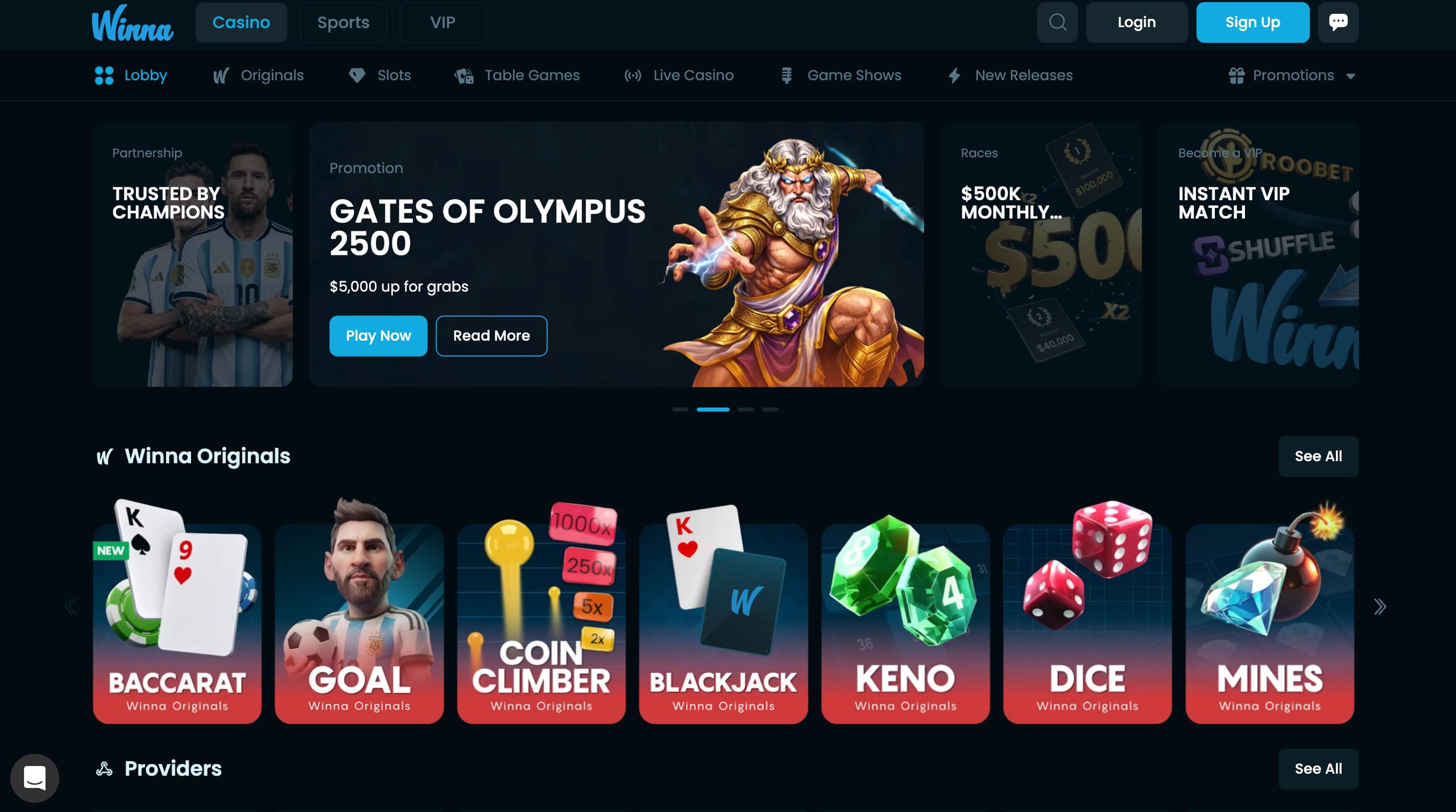 winna usdt casino